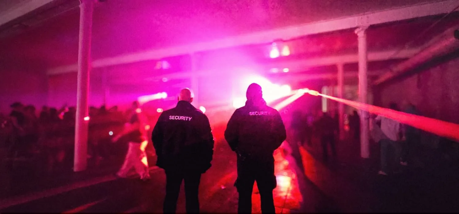 Fuif Bewaking – professionele bewakingsdienst door KG Security in België
